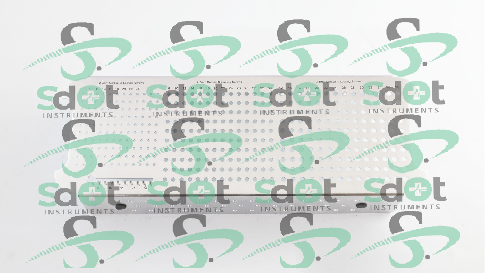 2.0mm,2.7mm, & 3.5mm Cortical & Locking Screw Box Each 10 Pcs By SdOt Instrument