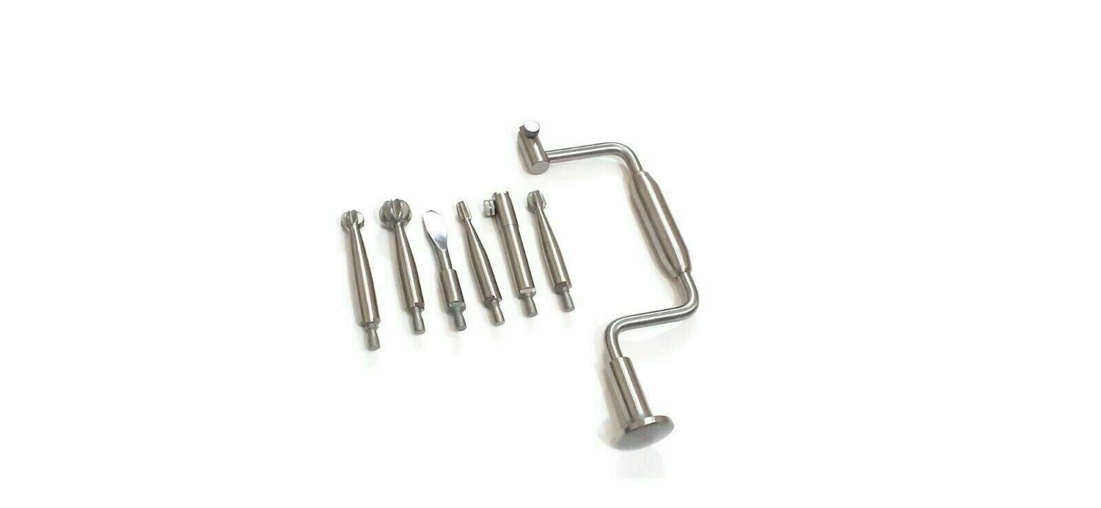 Hudson Brace hand drill Surgical orthopedic Instruments stainless steel