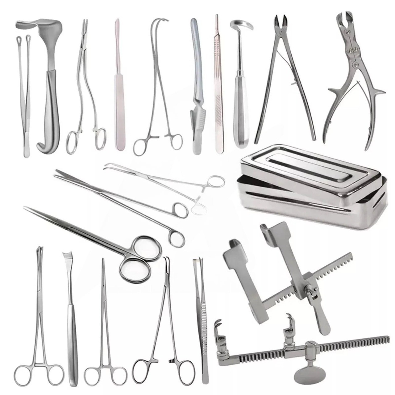 Thoracotomy Surgery Set 24Pcs Thoracotomy Instruments Surgical Instruments