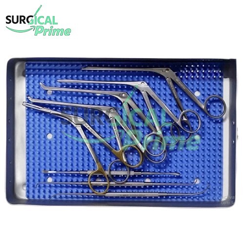 10 Pcs Minor Fess instruments Set Endoscopic Sinus surgery ENT Surgical Set