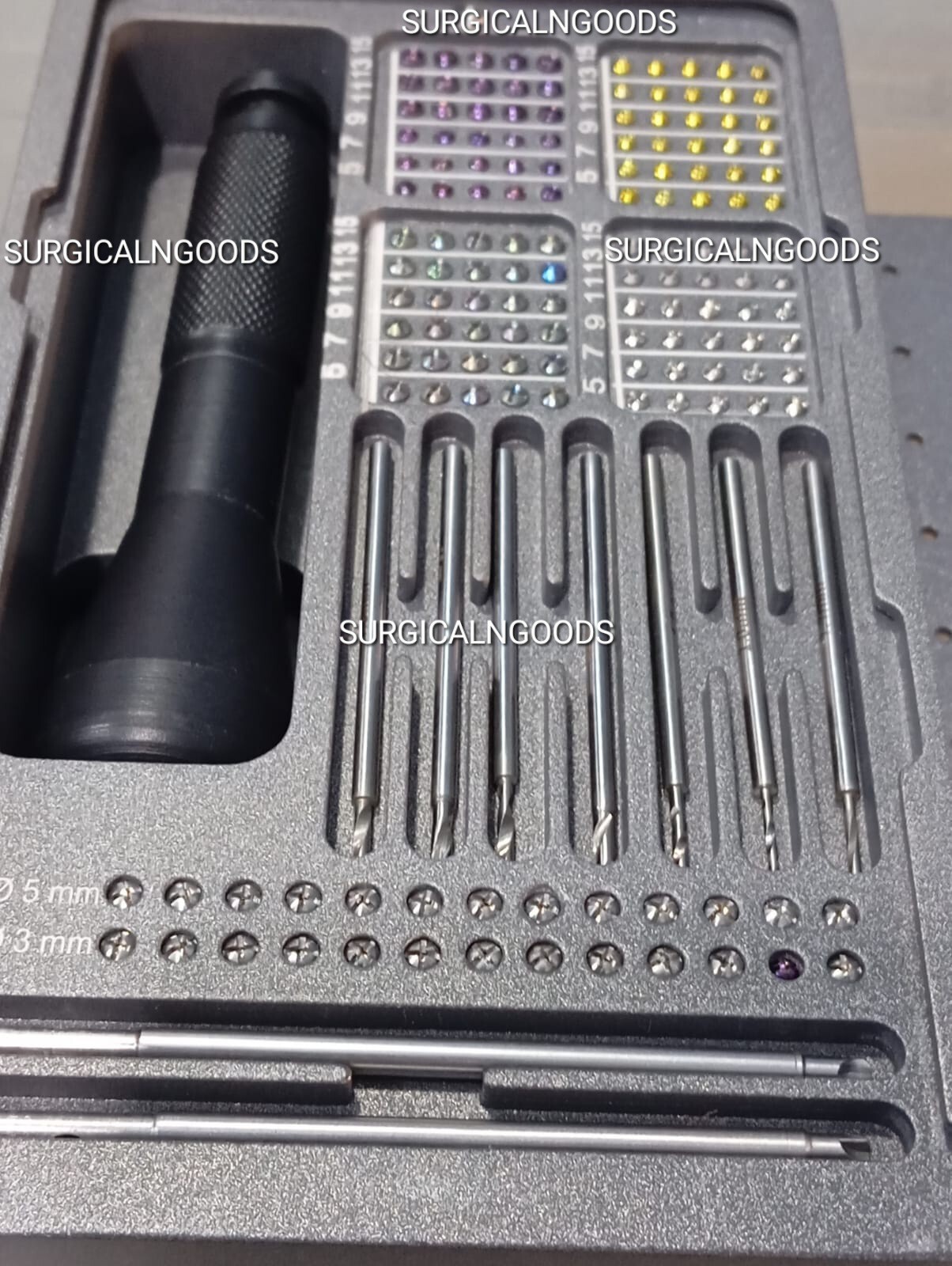 Mini Screws & Driver Maxillofacial 2.0/2.5mm Micro Titanium System
