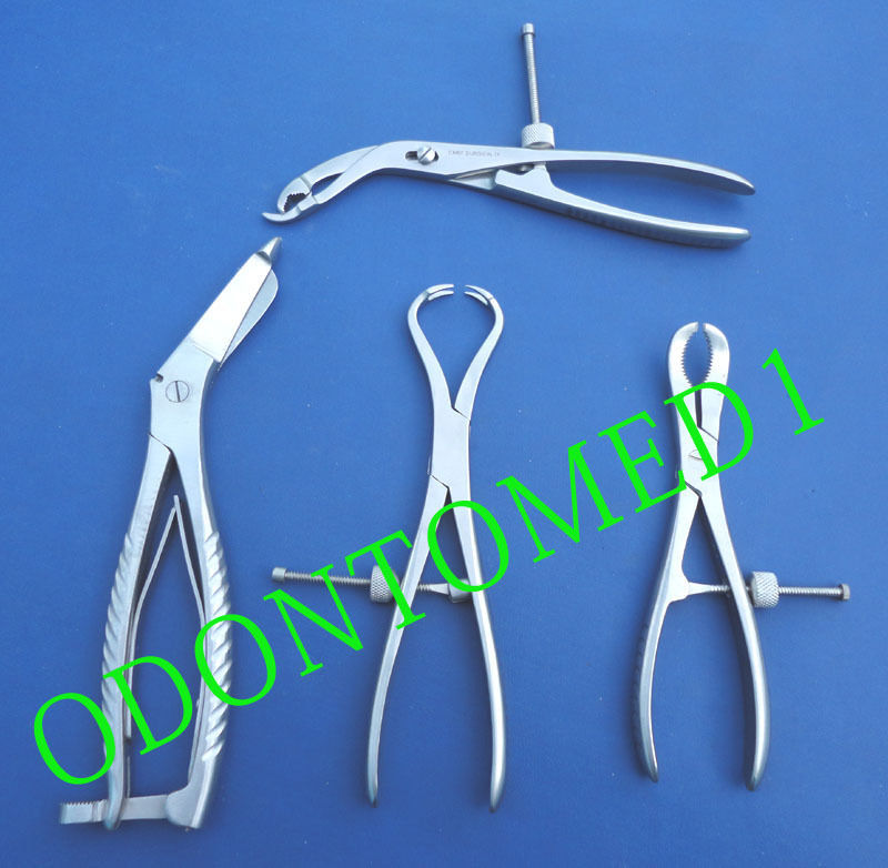Set Of 4 Assorted Orthopedic Instruments