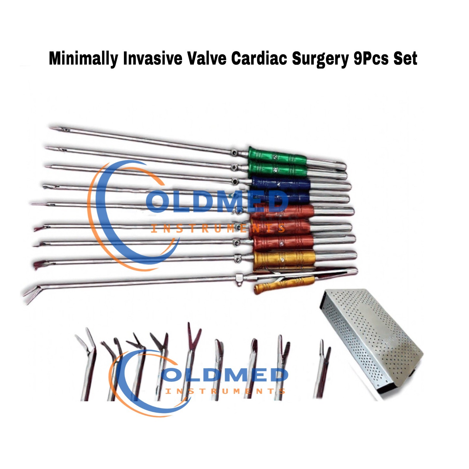 Minimally Invasive Valve Cardiac surgery Premium pcs 9 Set Surgical Instruments