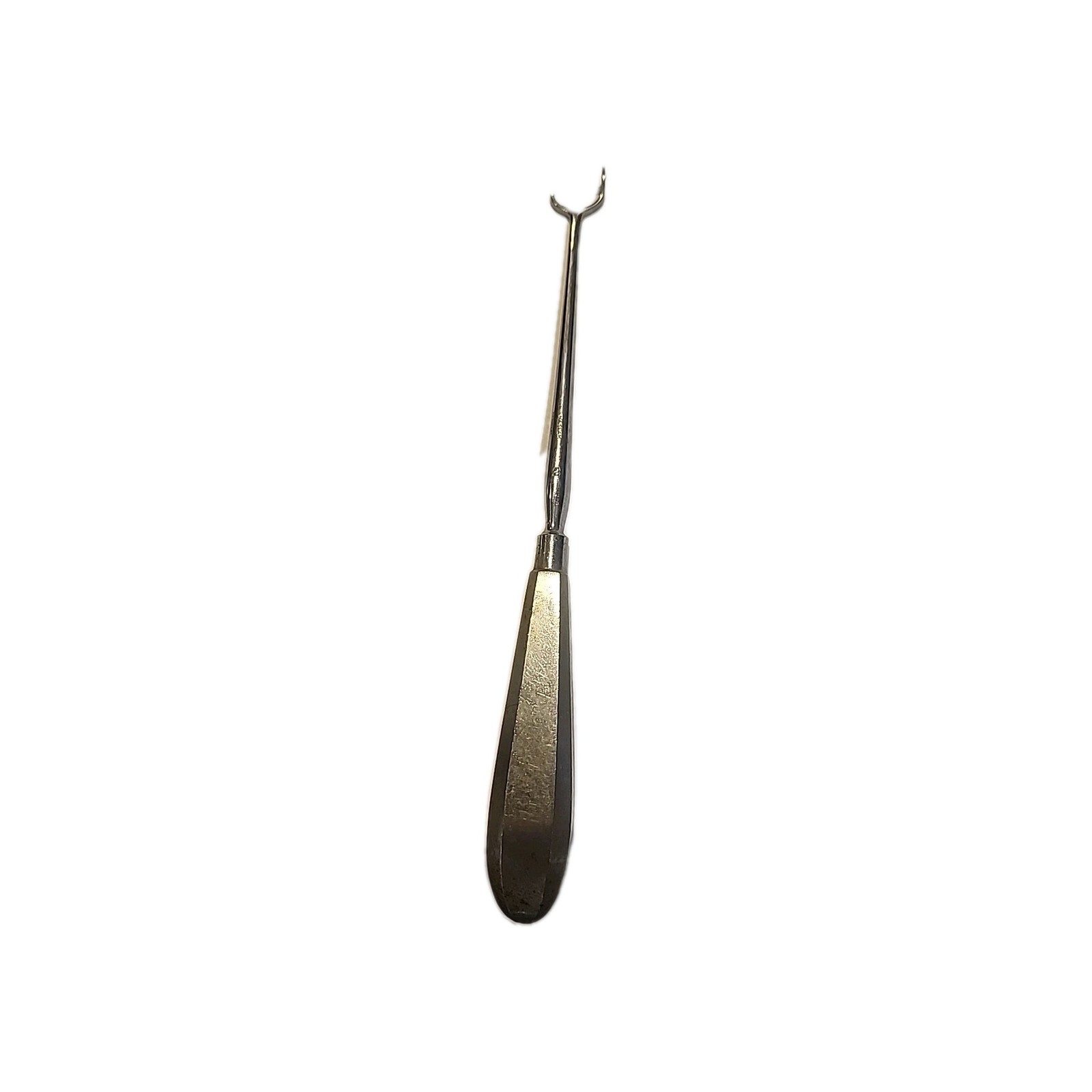 ADENOID CURETTE 8-1/2″ #2 wide blade Vintage Haslam Germany
