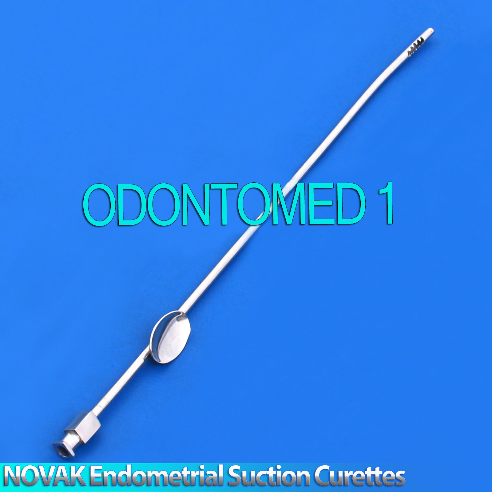 NOVAK 3mm Suction Curettes 9.2″ Gynecology Surgical Instruments