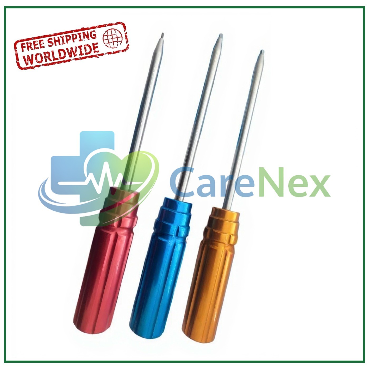 Torque Screwdriver for hex size 2mm,2.5mm for 3.5mm screws (3 Pc)