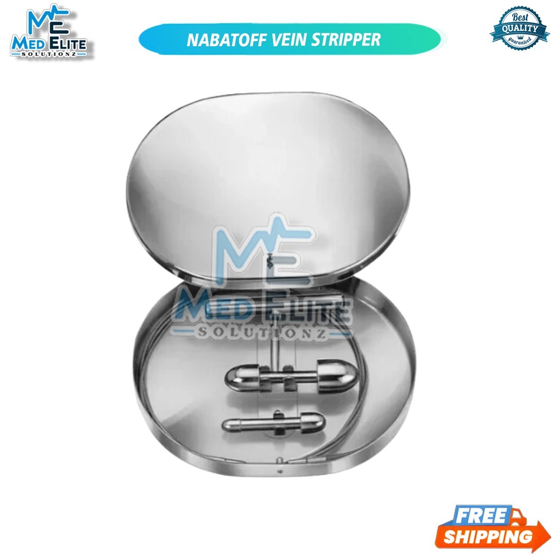NABATOFF Vein Stripper OR Grade Complete Set Medical Surgical Instruments