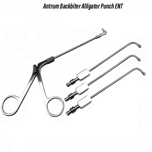 Antrum Backbiter Alligator Punch ENT Instrument 360° Rotatable Surgical Tool