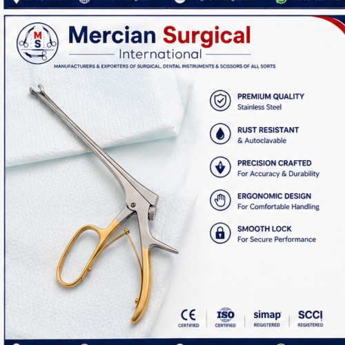 Townsend Mini Baby Tischler Biopsy Punch Forceps 20.5cm 2.3×4.2mm OB/GYN