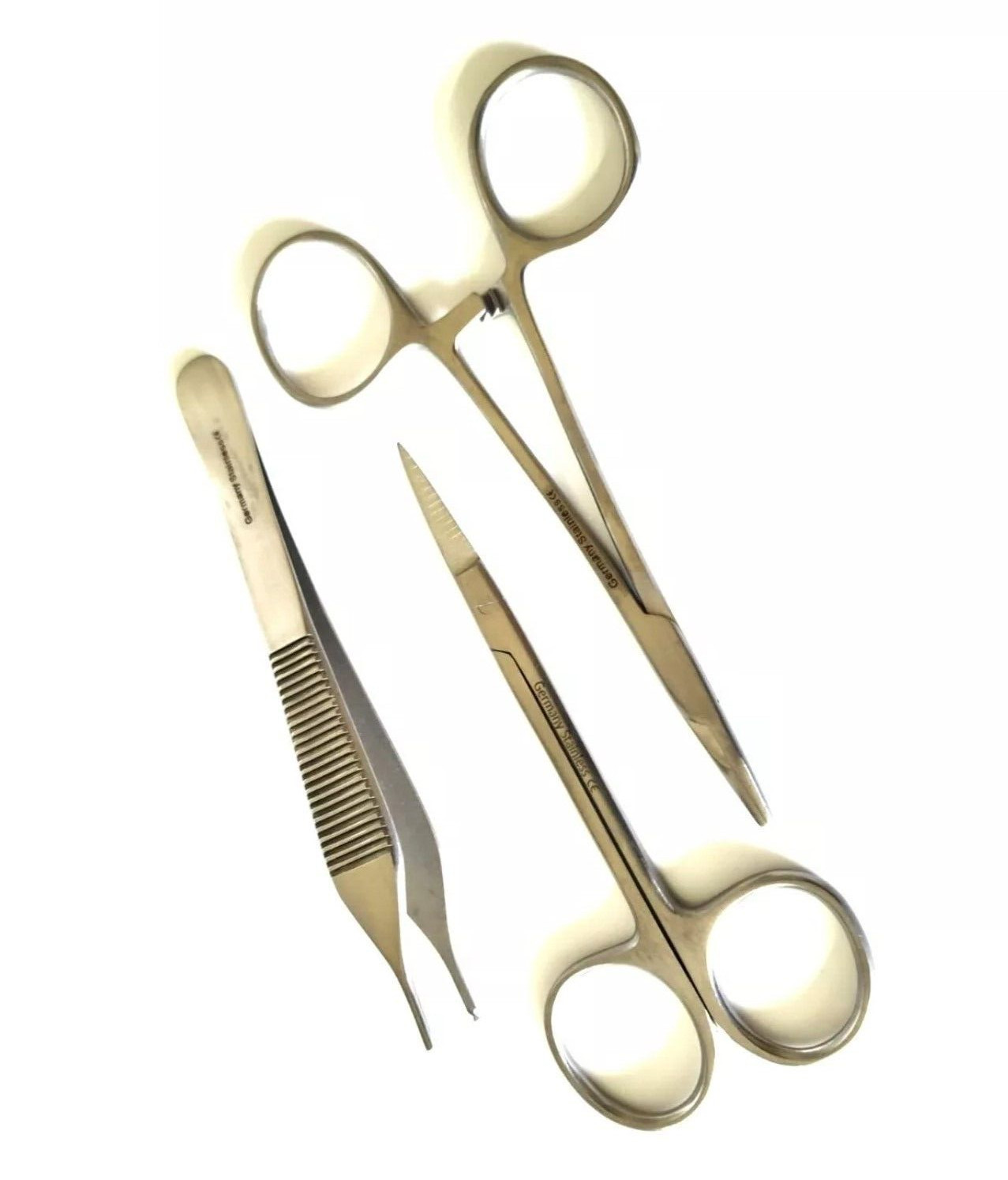 Classic Suture Removal 3pcs Kit German Stainless Steel CE Surgical Instruments