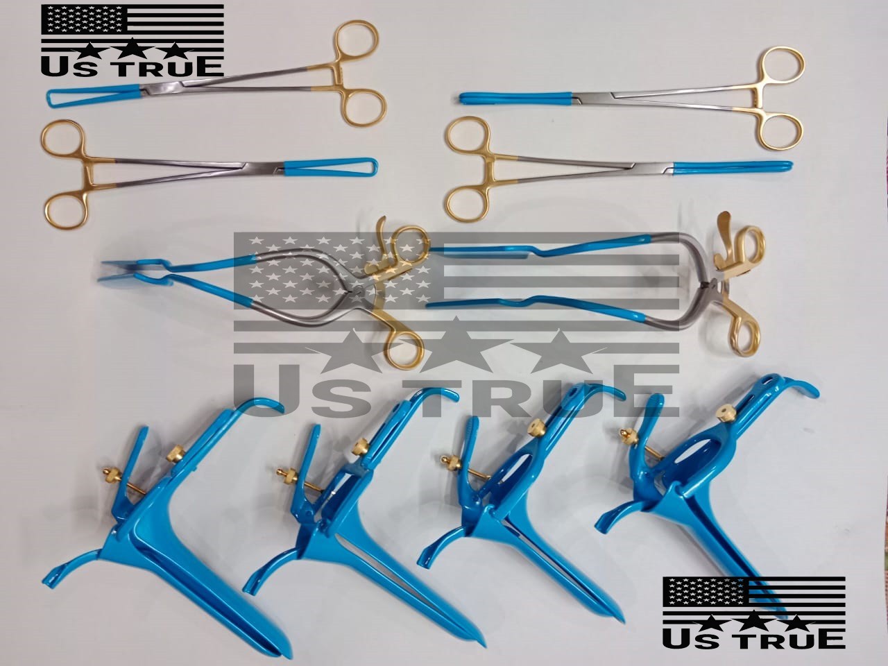 LLETZ Coated (Blue) Gynecology Set Kit Electro Surgical OBGYN