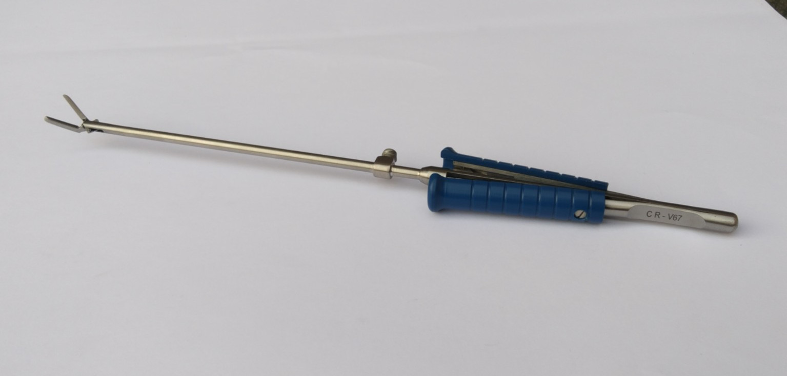 Valve Gate Debakey Forceps 45° Curved Jaw,Double Action Jaws,Cardiac Instruments