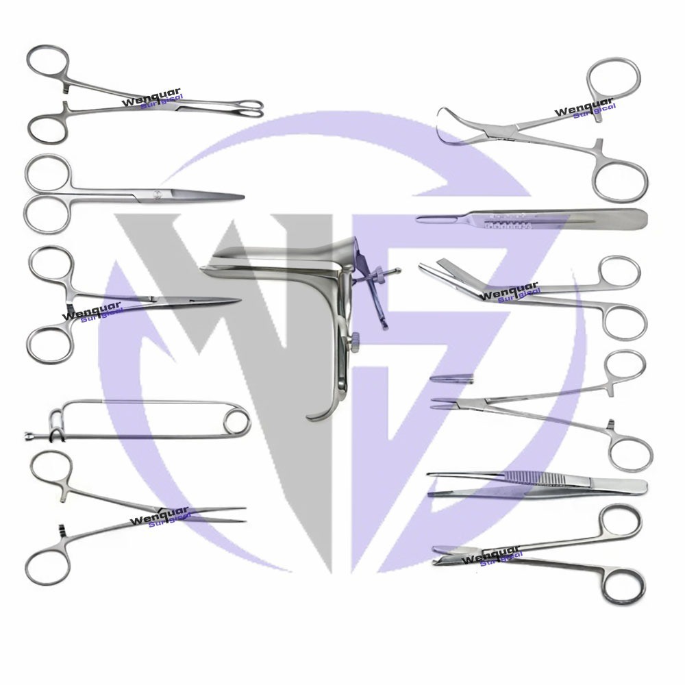 PiecesGyne Episiotomy Surgery Instruments Set of 20