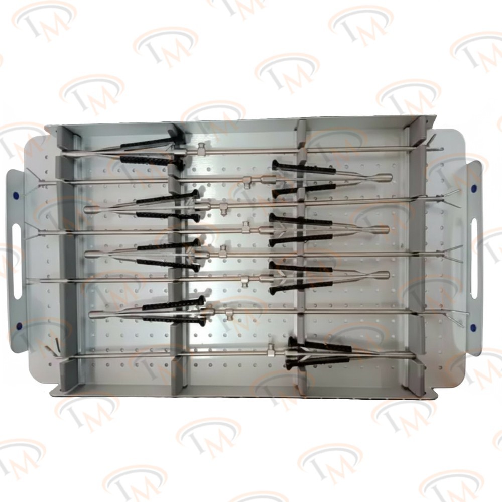 Basic Valve XS Surgery Instruments Set Cardiac Surgery Set With Aluminum Box