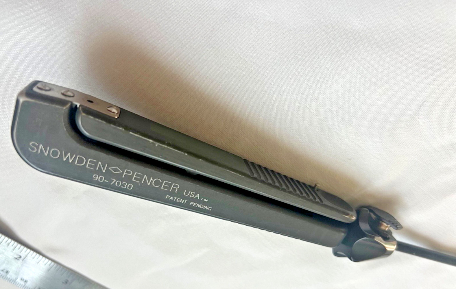 Snowden Pencer 90-7030 Laparoscopic Bullet Nose Diamond-Touch Grasper 5mm X 32cm