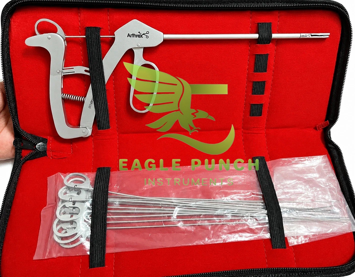 knee scorpion suture passer with 6 needles arthroscopy surgical