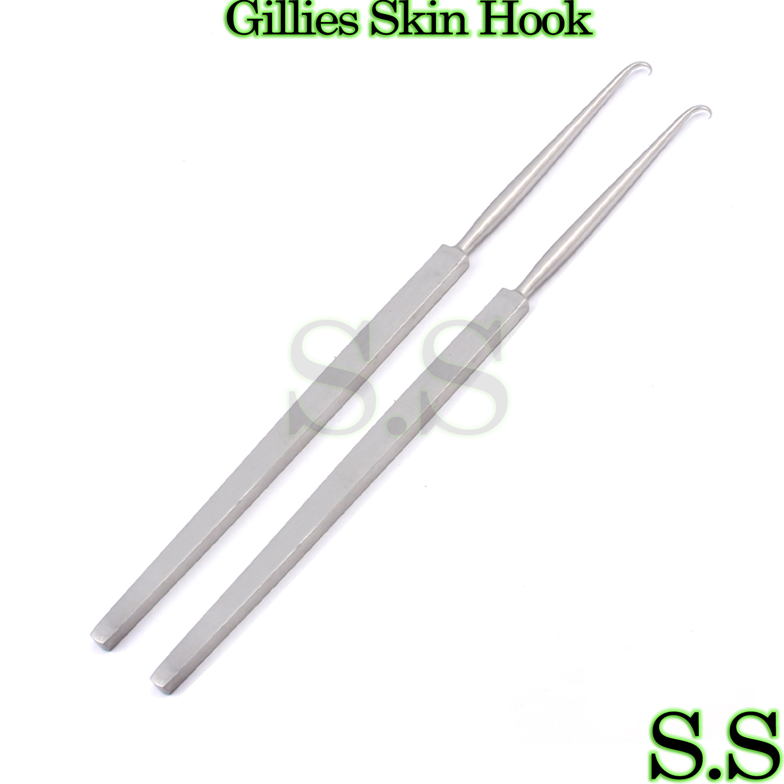 2 Gillies Skin Hook 7.25″ Surgical Instruments