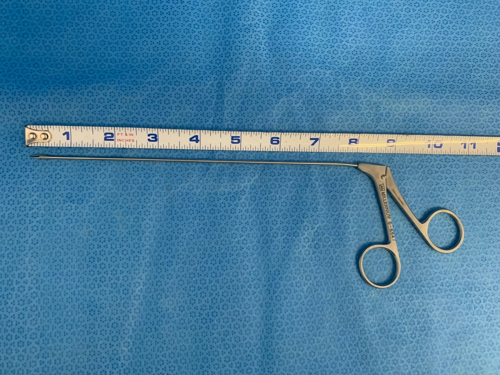Millennium 6-6847 Micro Scissors Straight Single Action Jaw Spine Neuro