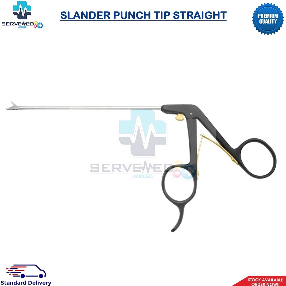 SLANDER PUNCH TIP STRAIGHT SHAFTS BLACK COATING SURGICAL INSTRUMENTS