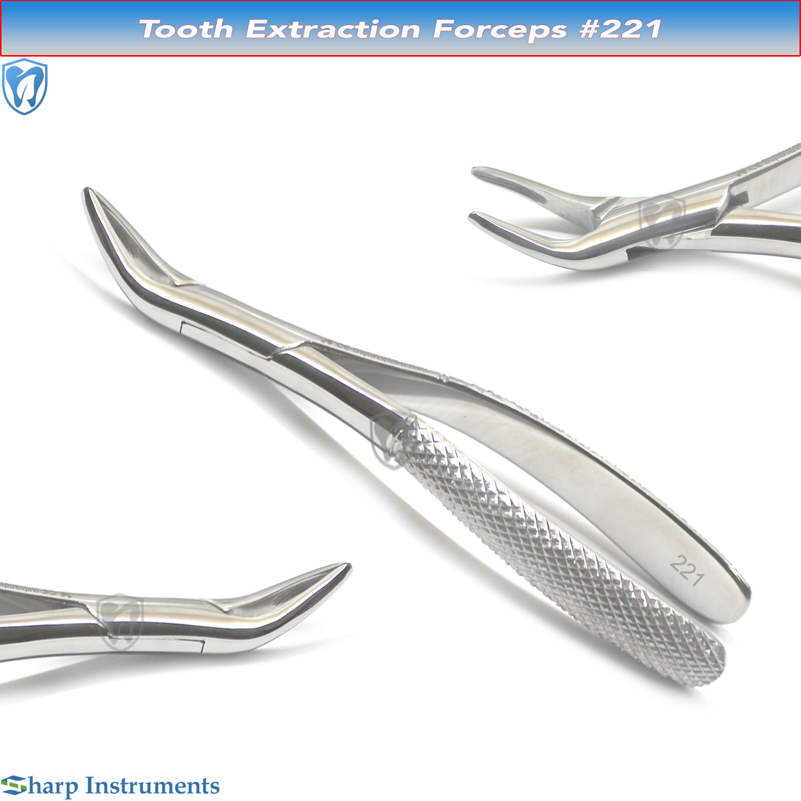 10/Pcs Kit Dental Extraction Forceps Upper Lower Orthodontic Surgical Instrument