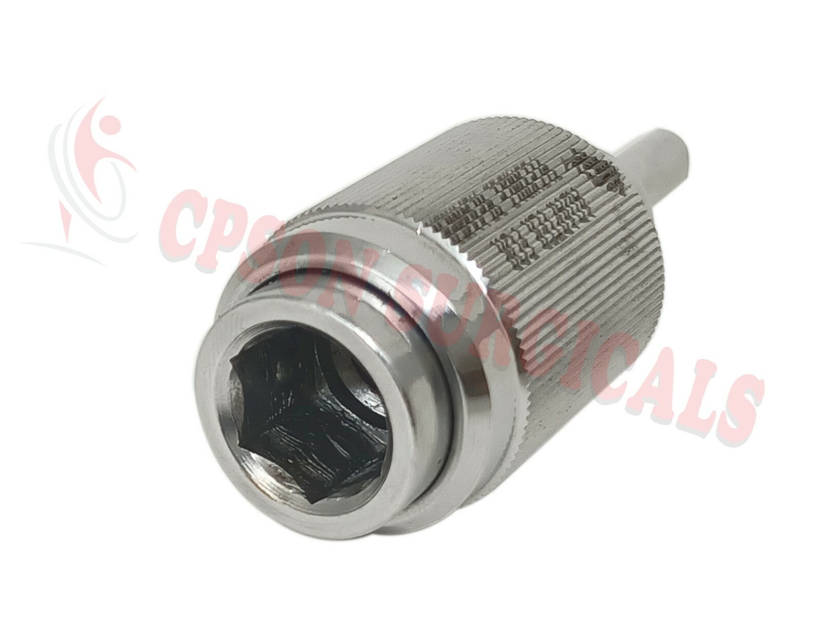 Orthopedic adapter Coupler for Flexible Reamer SS Veterinary Instruments