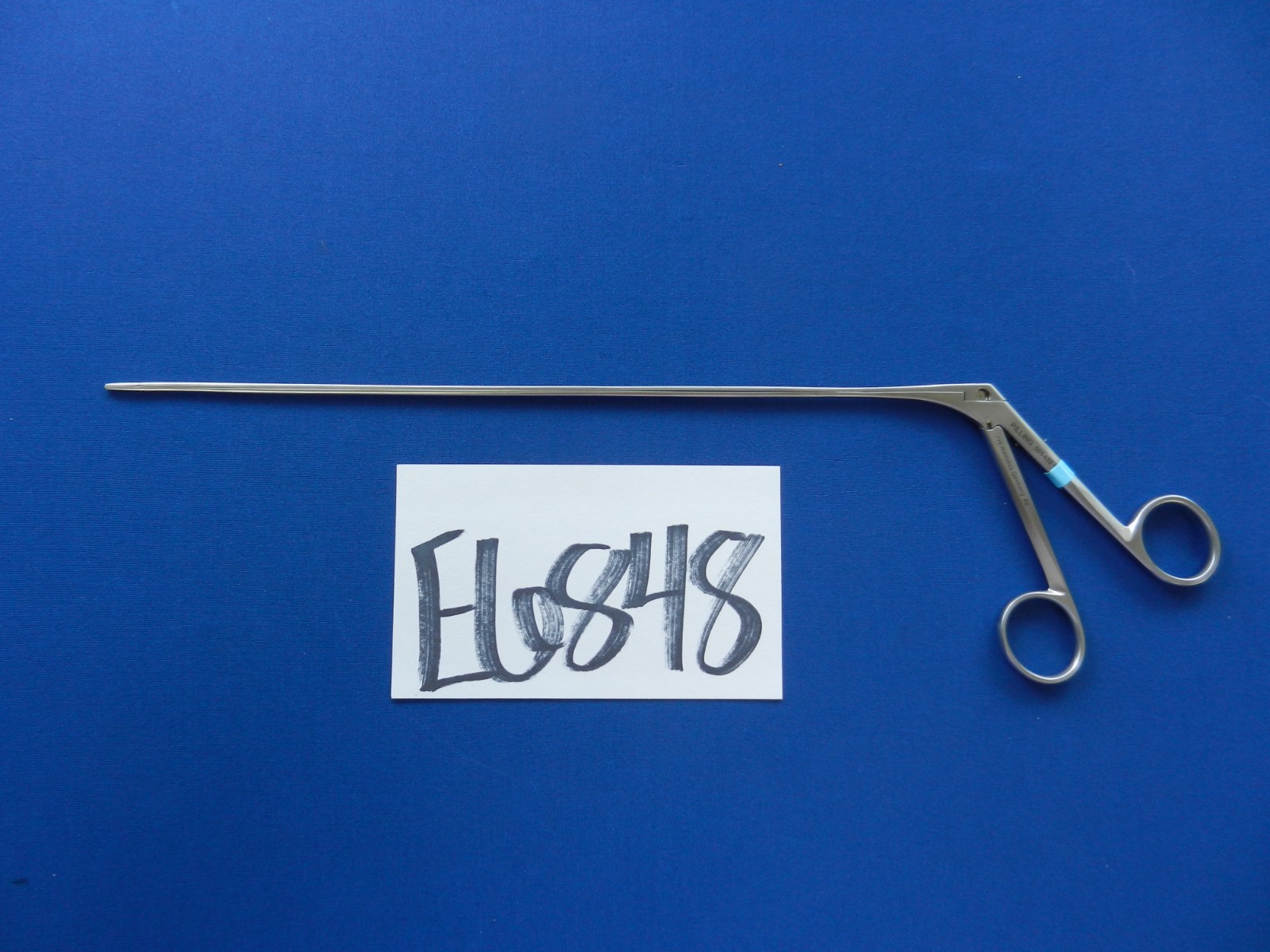 E6848 Pilling 505432 Jackson Straight 12.5×2.3mm Alligator Grasping Forceps