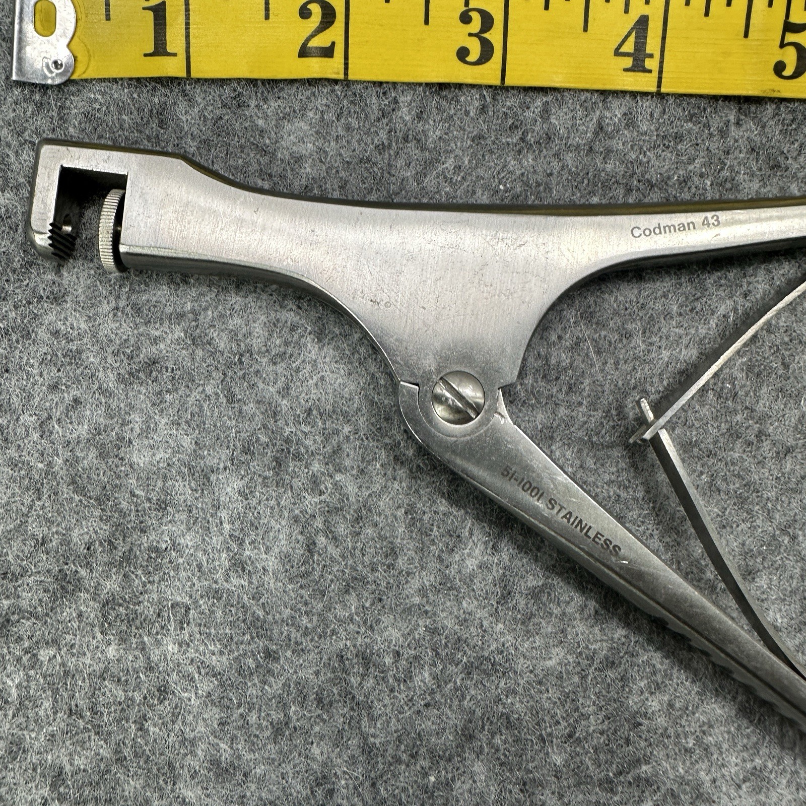 Codman Sternal hardy Sella Punch Straight Forcep 43 51-1001