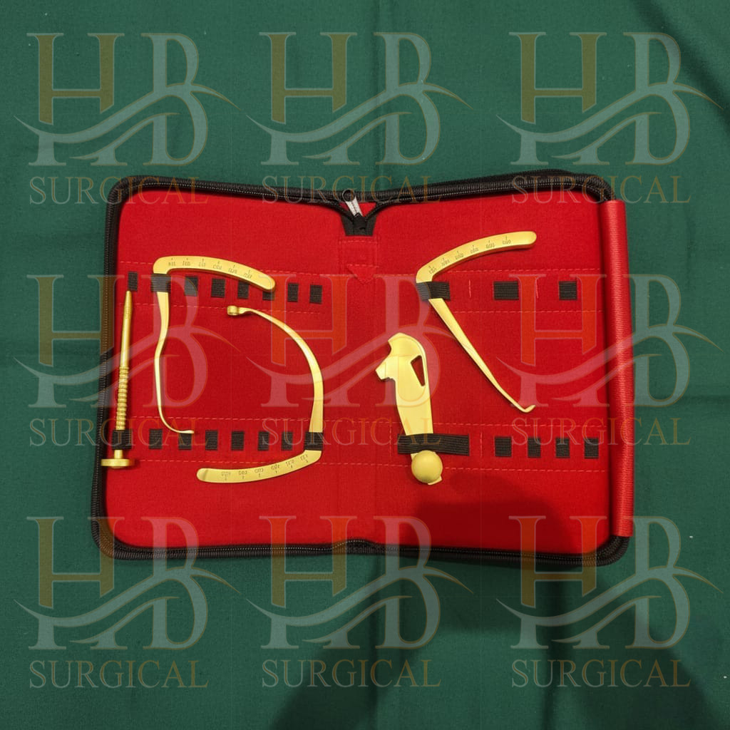 ACL PCL Reconstruction Drill Guide Target Device Band knee Surgical 5 Pcs Set