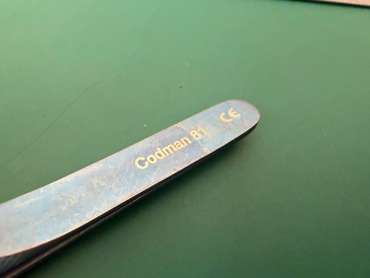 Codman 80-1732 Surgical Titanium Rohoton Dressing Forceps 8″ Serrated