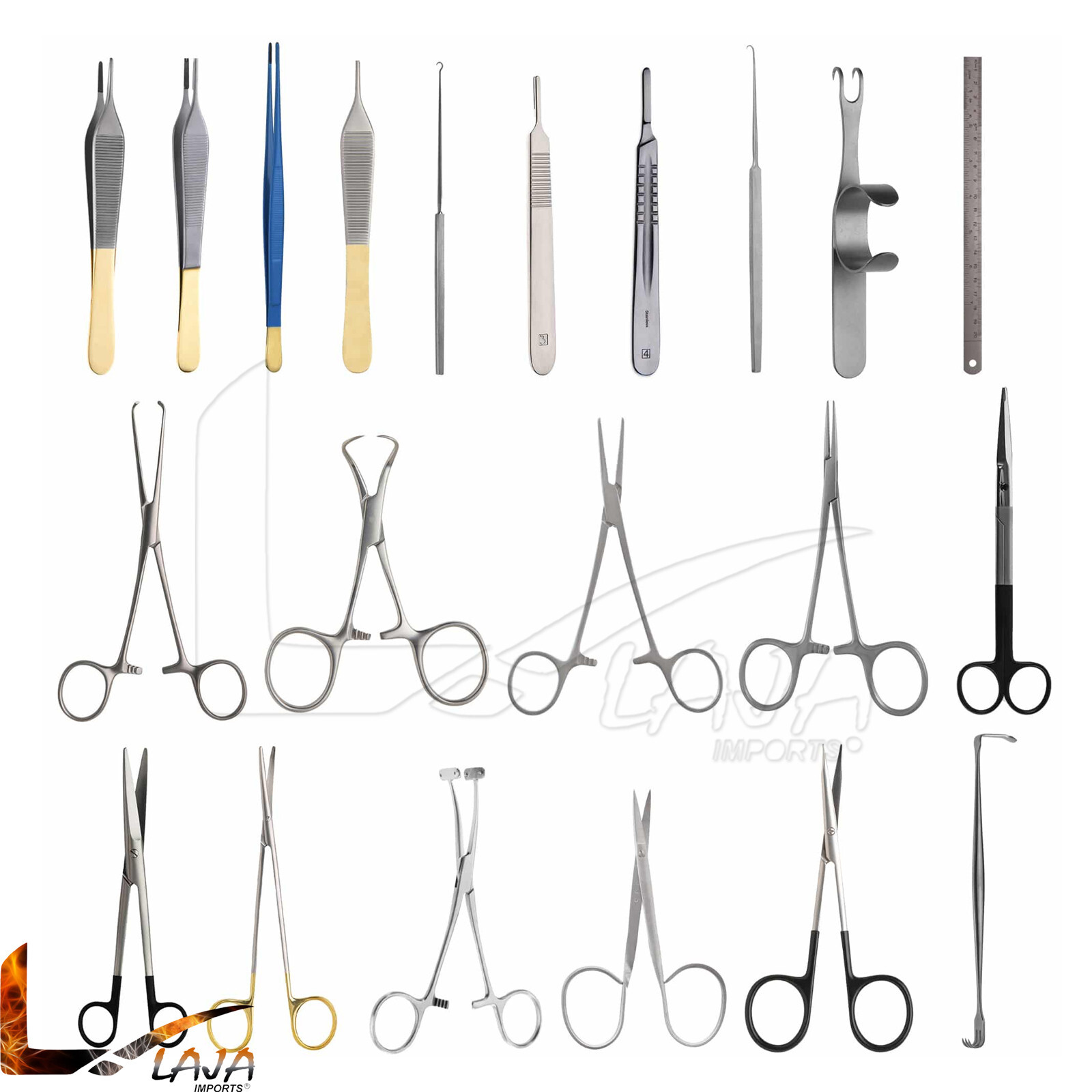 61 Pcs FaceLift Instruments Set – Face Surgery Instruments
