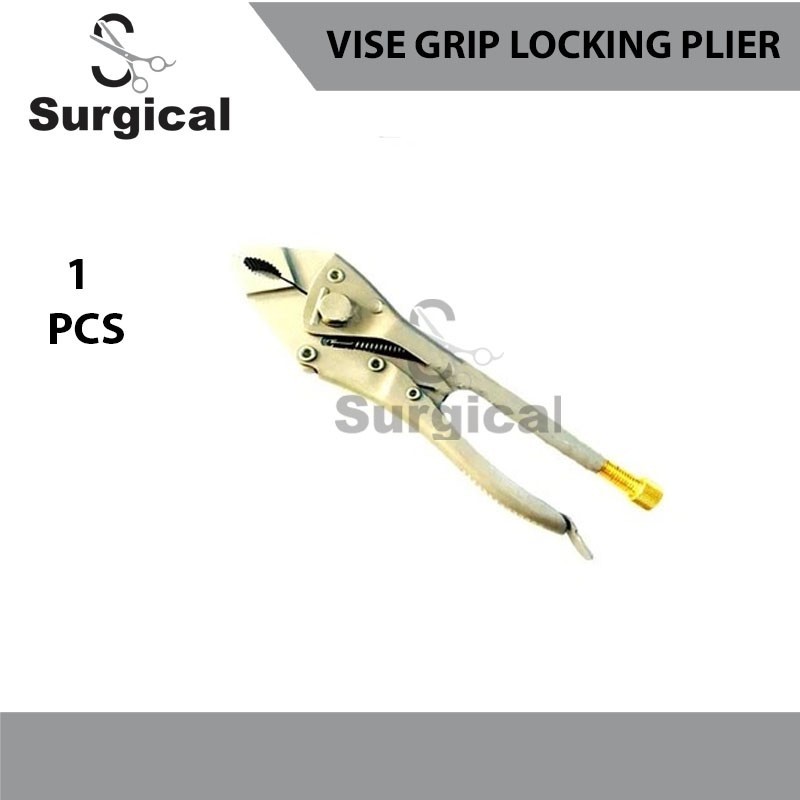 Vise Grip Locking Pliers Curved Jaws 8″ Surgical Orthopedic Instruments