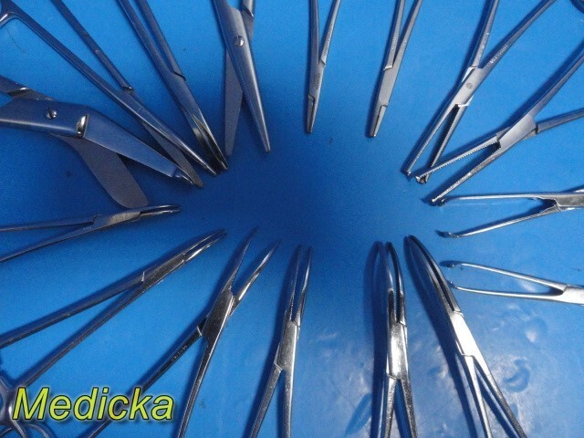V.Muller,B&L,SSI,Codman,Weck Assorted Basic Pro Hand Surgery Instruments ~36182