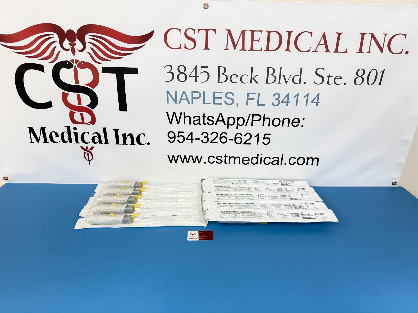 Bard Max-Core Disposable Core Biopsy Instrument REF#MC2020 (20G x 20cm) EXP 2027