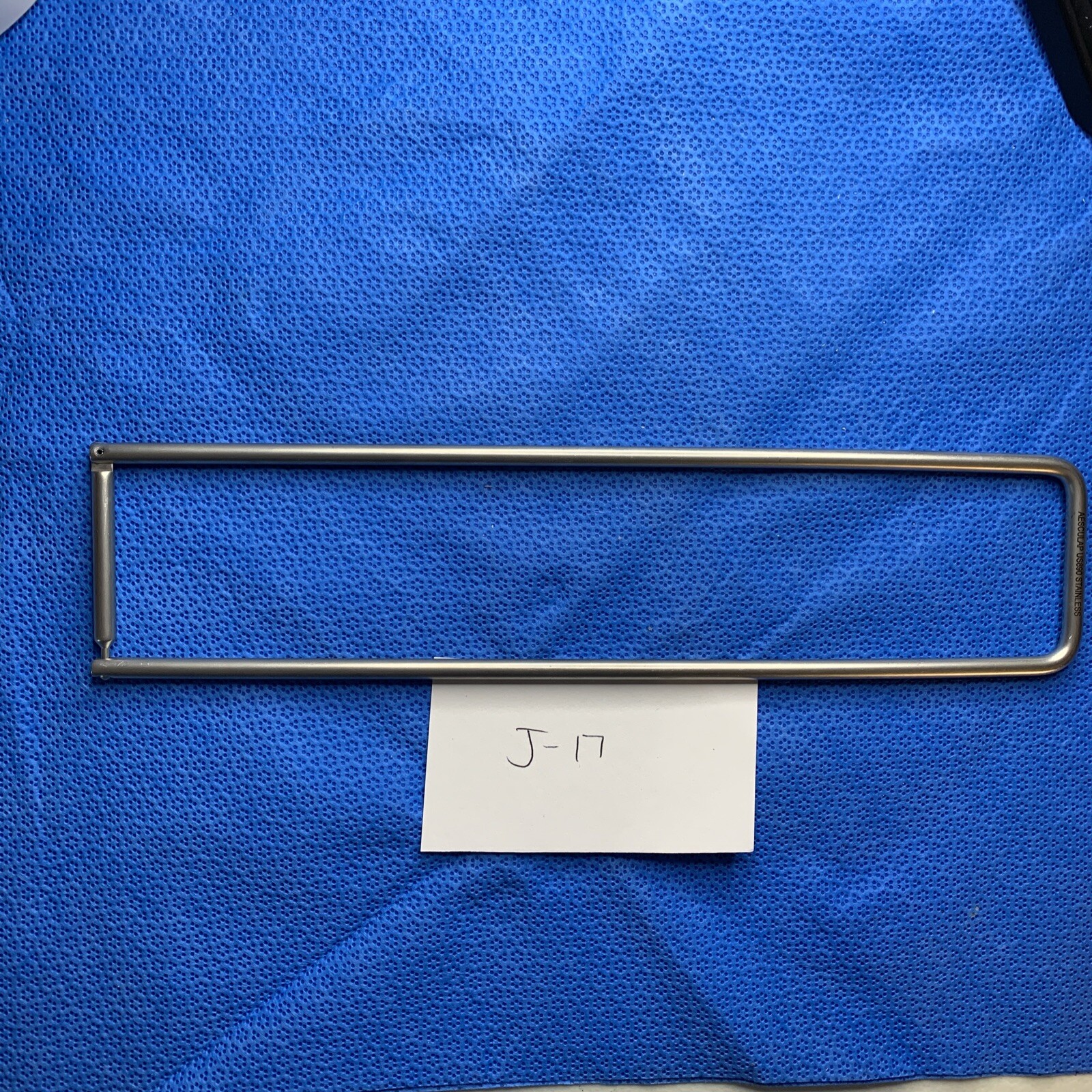 AESCULAP Stringer Instrument W/ Lock 2 3/4”x 12” Stainless Steel ￼US890