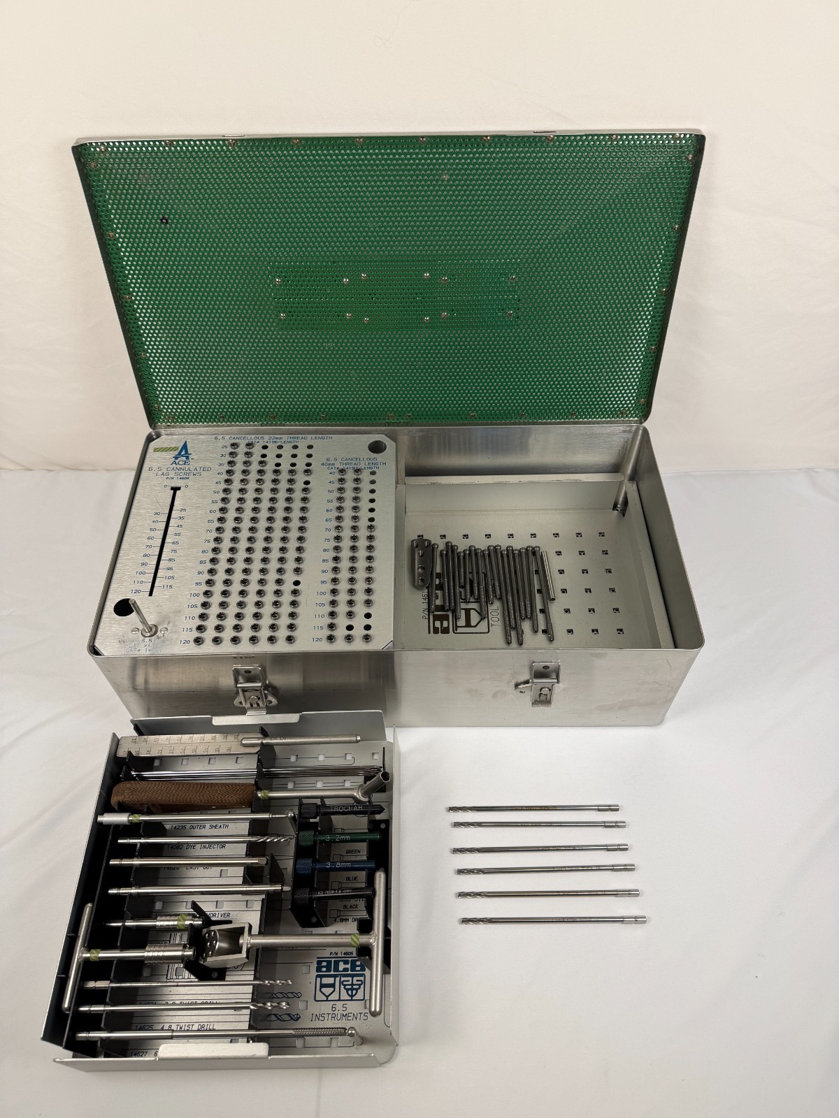 ACE 6.5/8.0 Cannulated System and Instruments Ortho