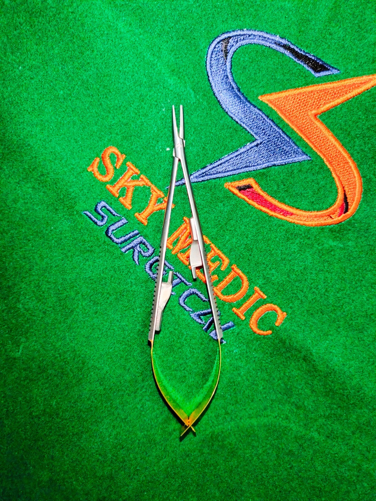 CASTROVIEJO TC NEEDLE HOLDER SURGICAL FORCEPS DENTAL INSTRUMENTS STRAIGHT
