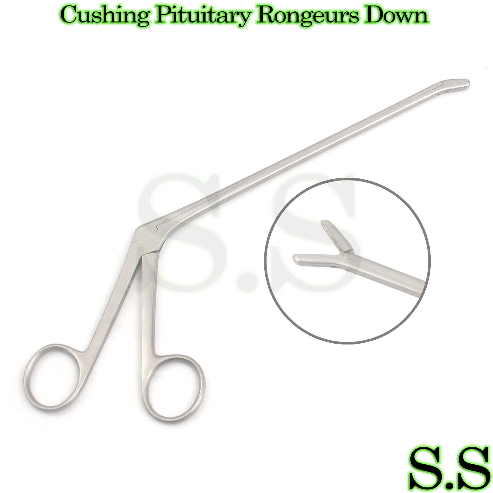 Cushing Pituitary Rongeurs 8″ 4x10mm Cup (Down) ENT