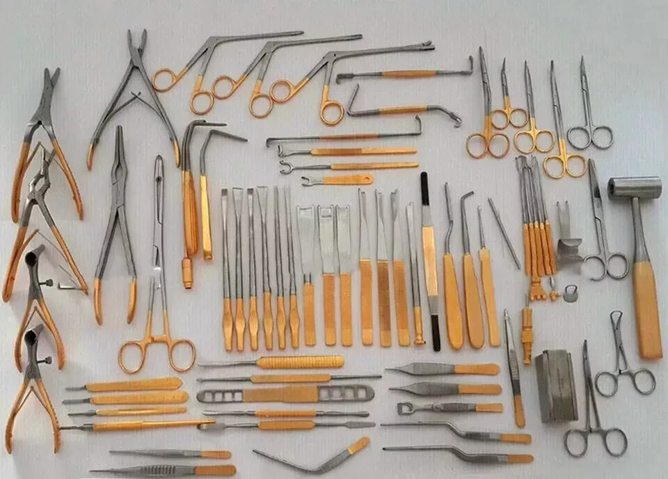 Major Rhinoplasty 82 Pcs Surgery Kit Nose & Plastic Surgery Instruments Set