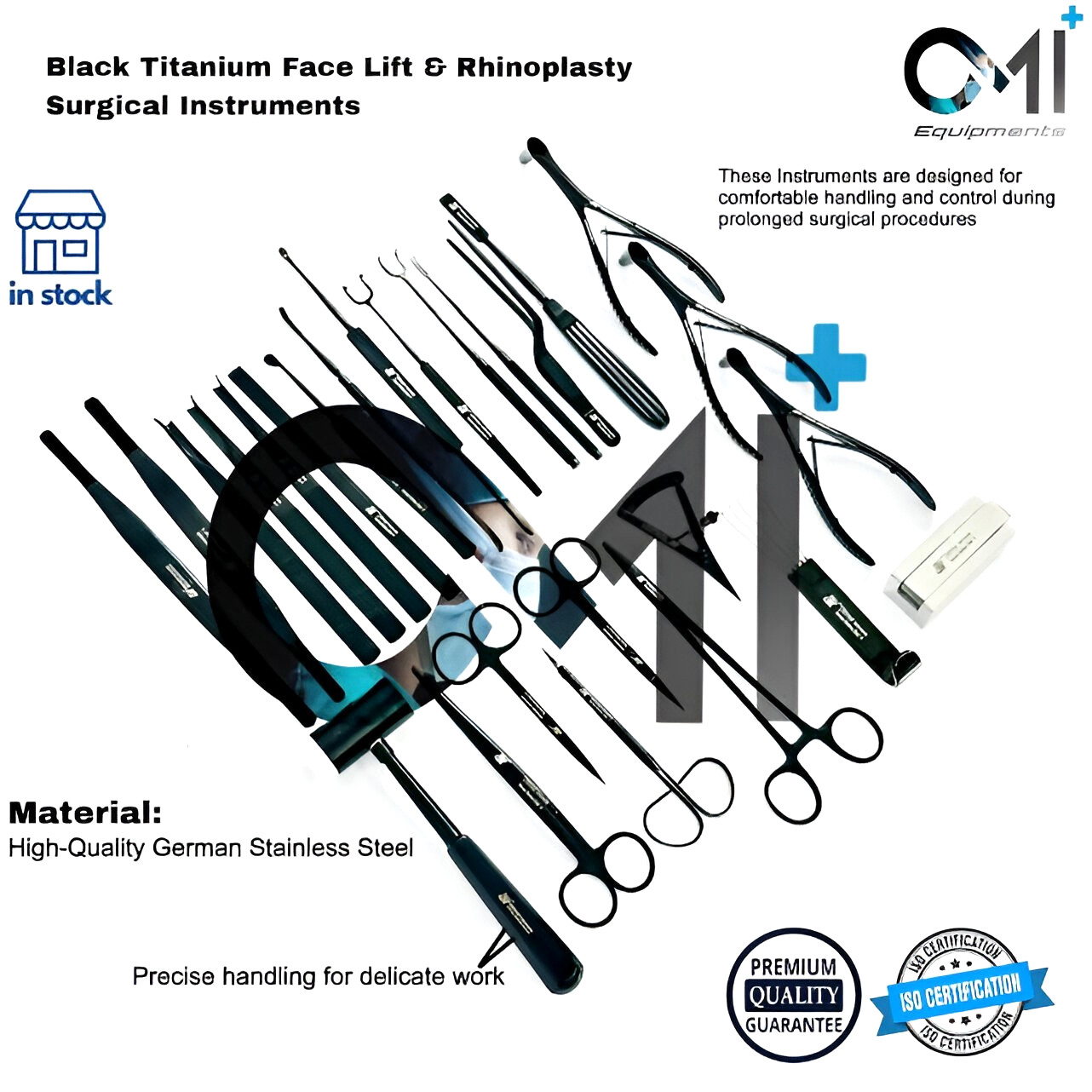 Rhinoplasty Surgical Instruments Set–26 Pcs Professional Nose Surgery Tools Kit