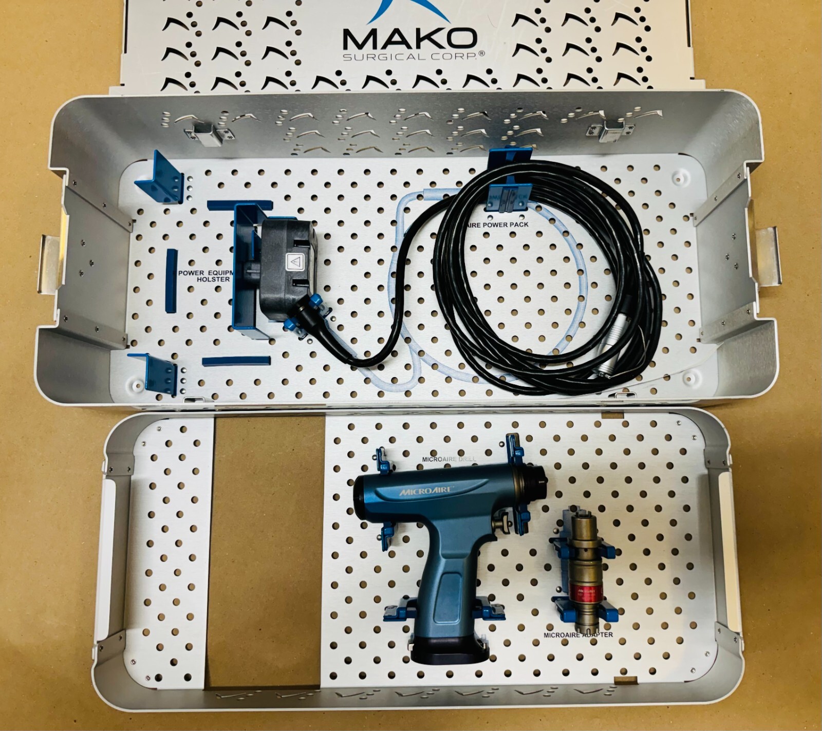 MicroAire MAKOplasty Hip Power Orthopedic Surgical Kit (Drill & Power Cord +)
