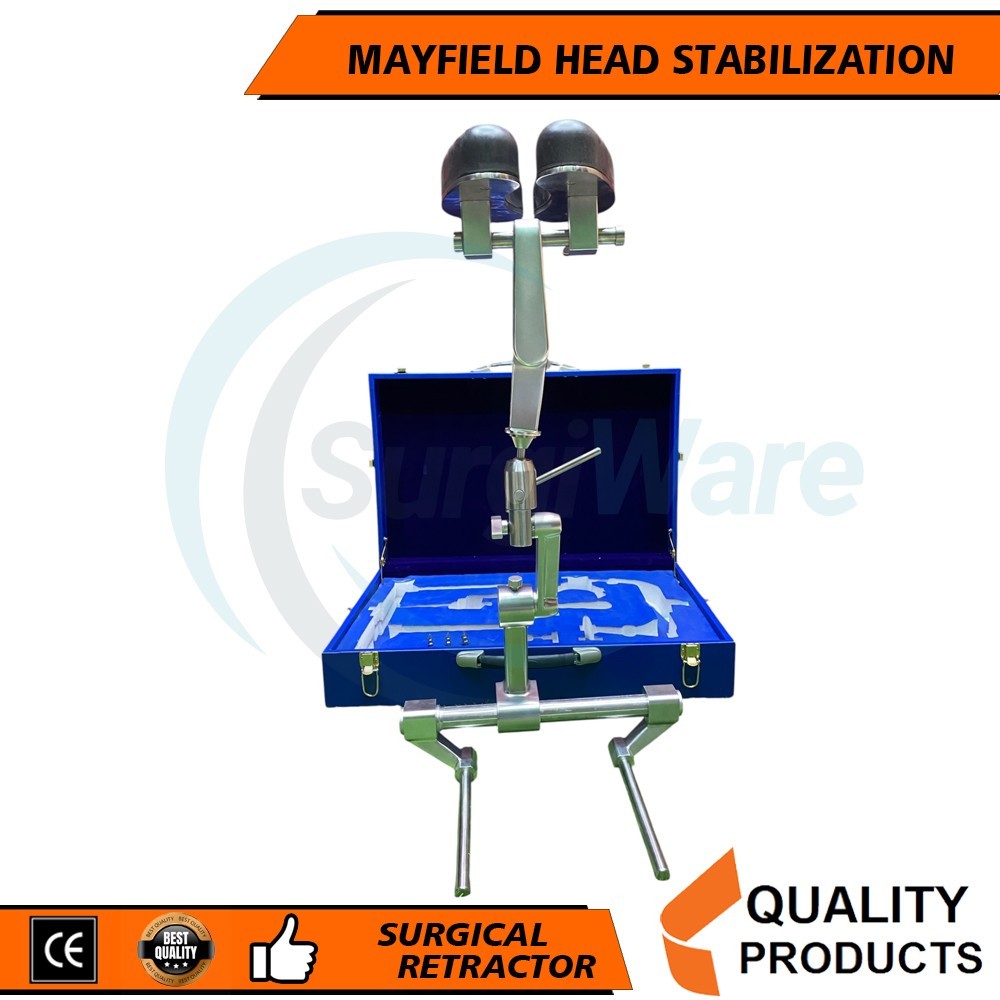 Mayfield Ultra Neurosurgery Cranial Clamp Head Stabilization Complete Set