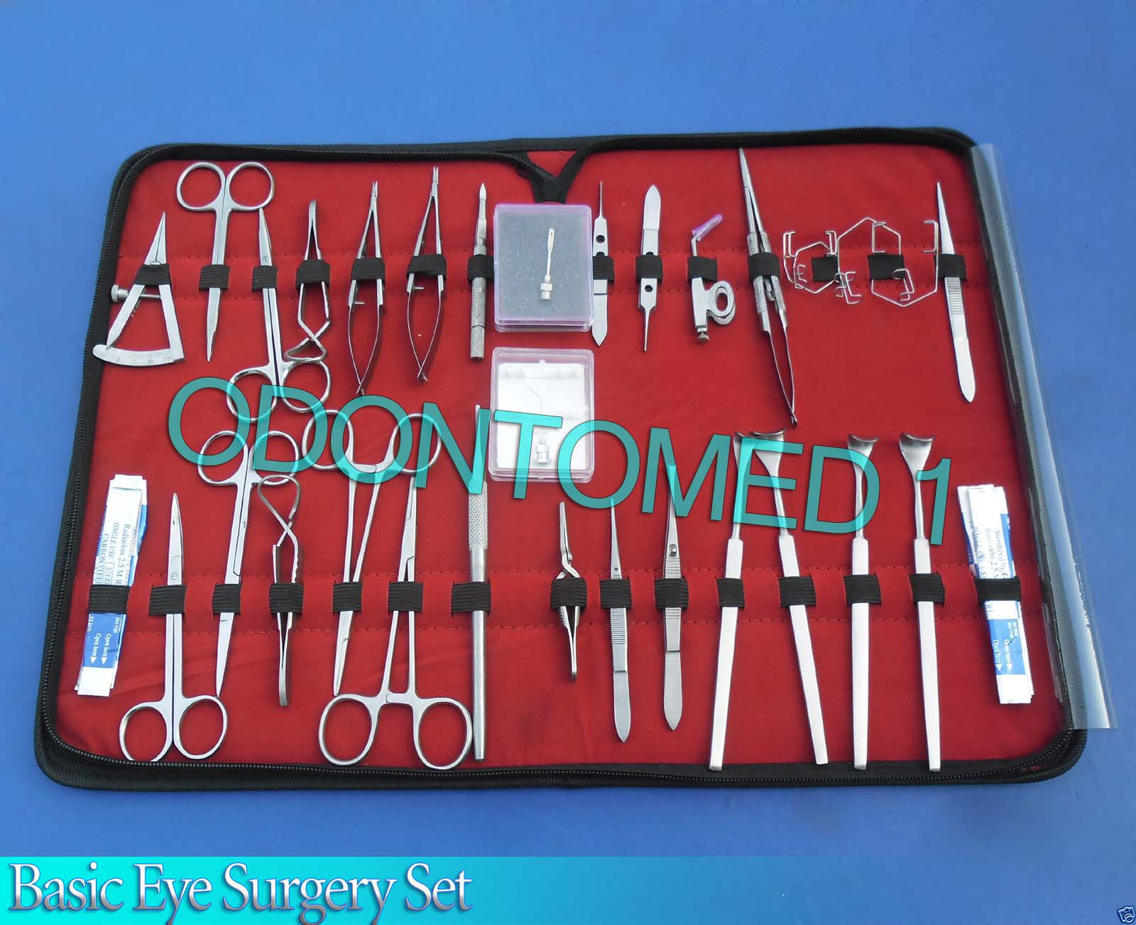 Basic Eye Set Of 45 Instruments Ophthalmic Lab Surgical Ey-020