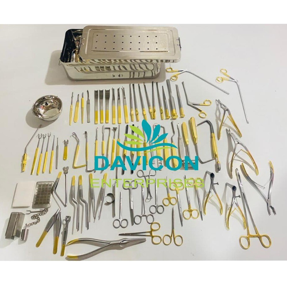 Premium Walter Rhinoplasty Instruments Set of 82 pcs Nose Surgery Instruments