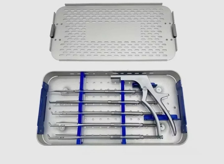 Interlaminar Kerrison Rotating Rongeur Set Spine Surgery Orthopedic Instruments