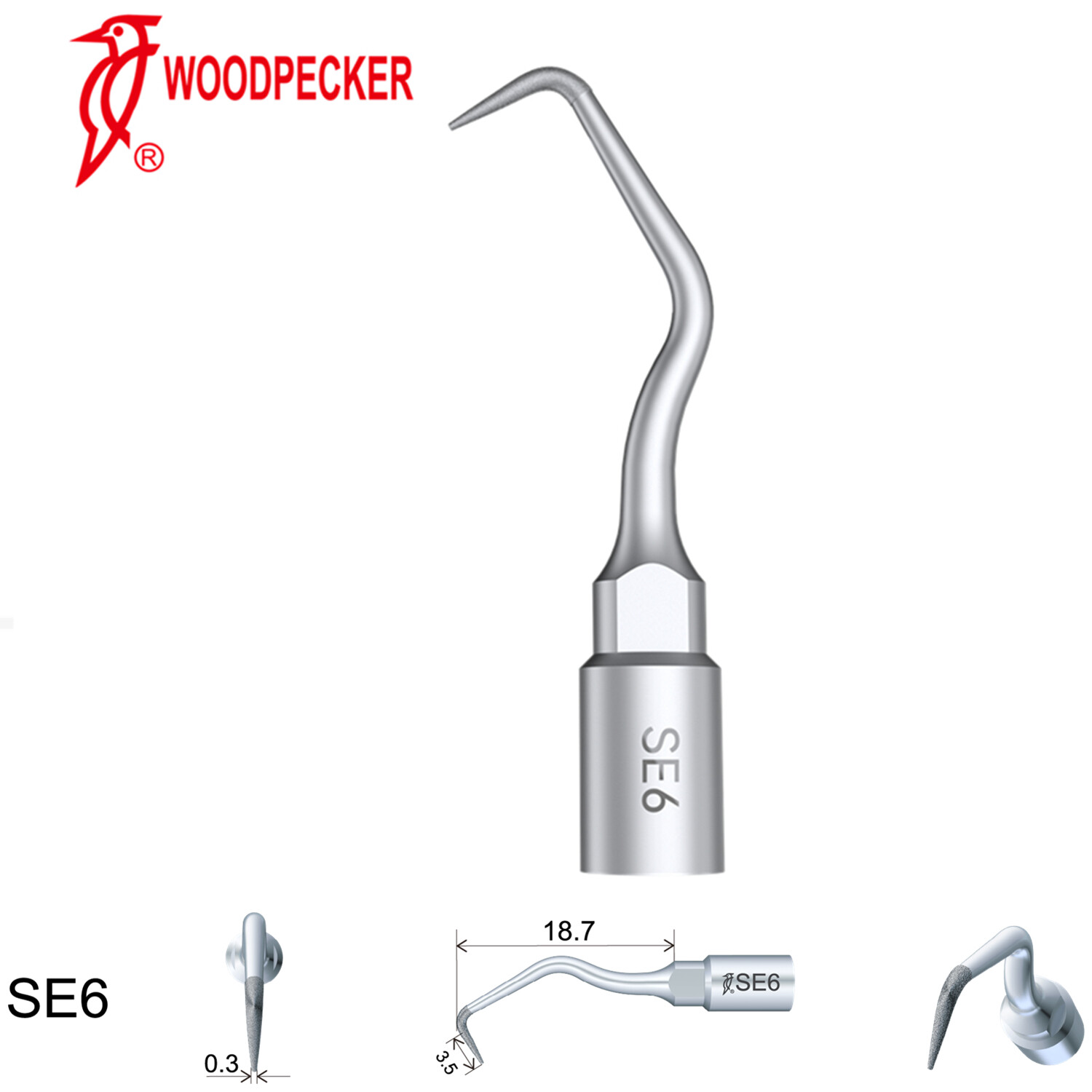Woodpecker Perio Bone Surgery S Tips for Surgic Smart & Satelec SS1 SC1 SI1 SL1
