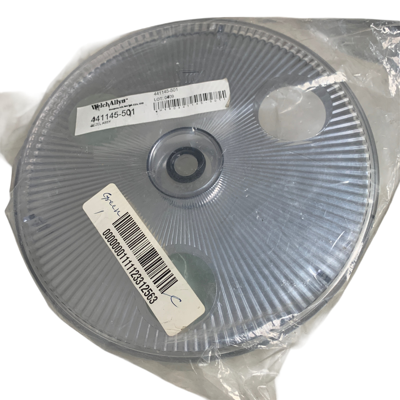 Welch Allyn 441145-501 BEZEL ASSEMBLY FOR LS200 PROCEDURE LIGHT.