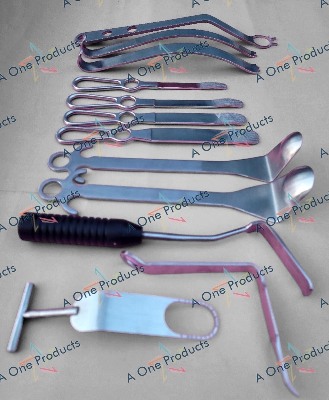 Shoulder Surgery Retractor Set Of 12 Arthoplasty Orthopedic Surgical Instruments