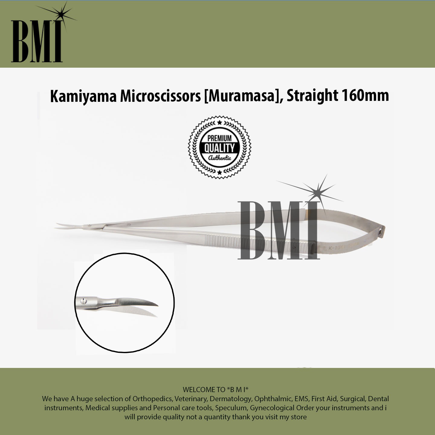 Kamiyama Microscissors [Muramasa],Straight 160mm