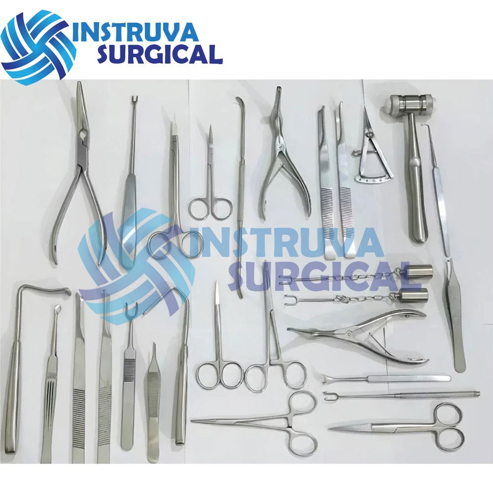 Rhinoplasty Instruments 25 PCS Set Nose Surgery Instruments
