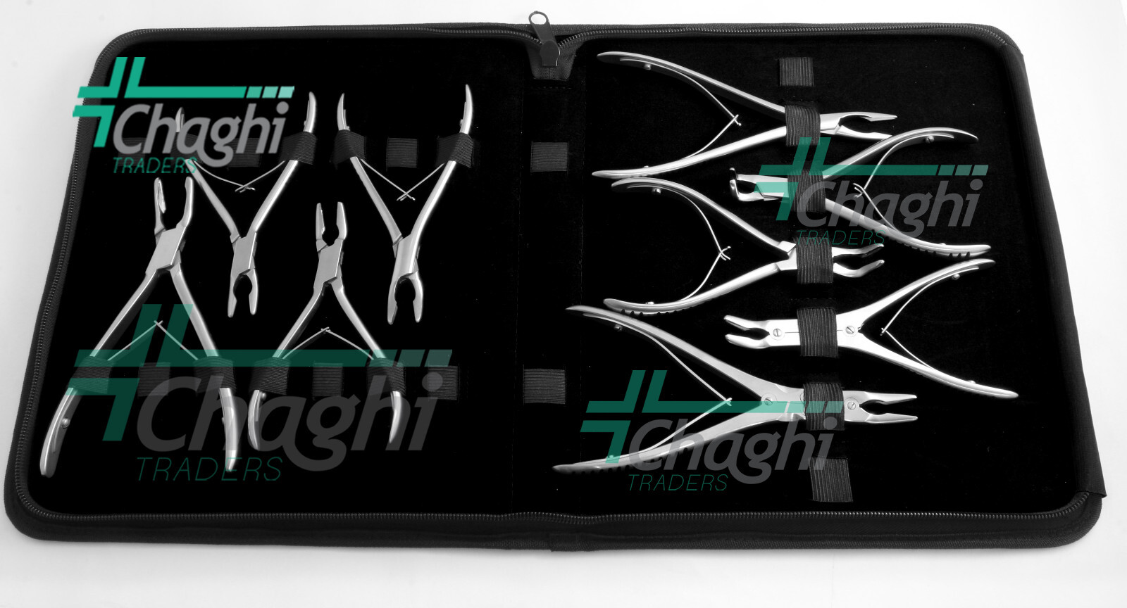 Bone Rongeurs 9 PCs Set Stainless Steel Surgical Orthopaedic Instruments Chaghi